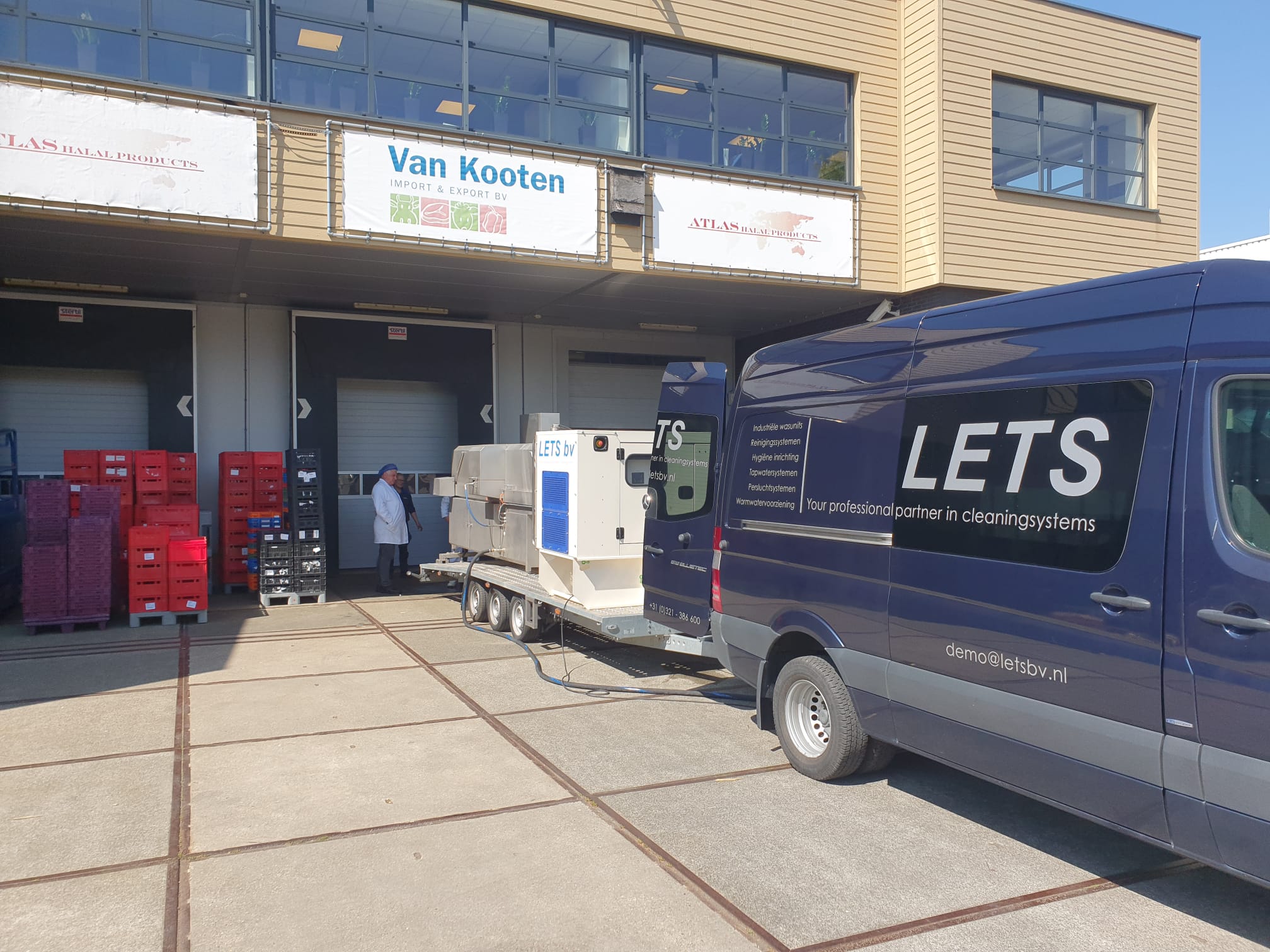 LETS krattenwasser bij Van Kooten Vlees